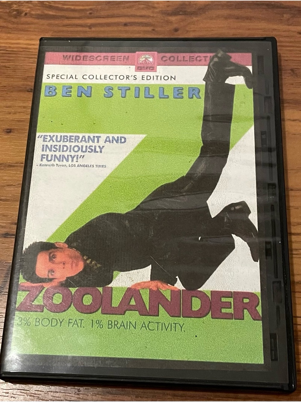 Zoolander Ben Stiller Special Collector's Edition DVD Widescreen 2001 w/Case